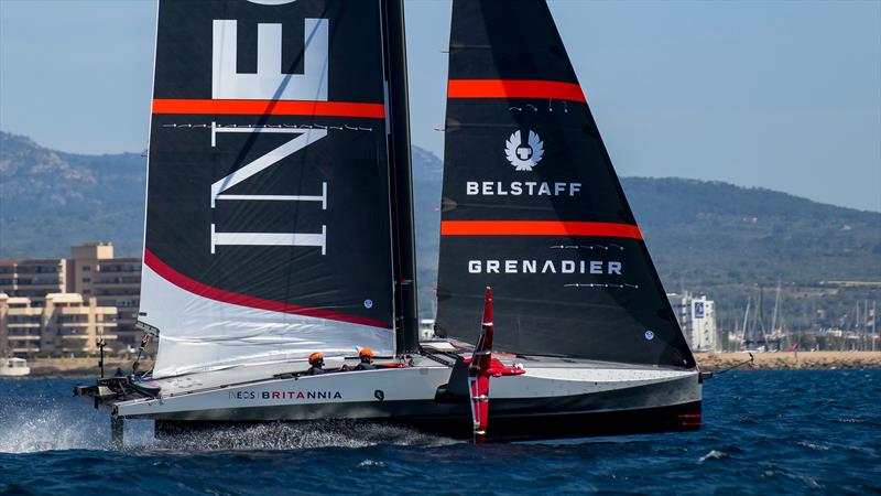 T6 - LEQ12 - INEOS Britannia - Day 37 - April 19, 2023 - Mallorca - photo © Ugo Fonolla / America's Cup