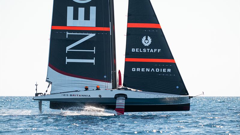 T6 - LEQ12 - INEOS Britannia - Day 37 - April 19, 2023 - Mallorca - photo © Ugo Fonolla / America's Cup