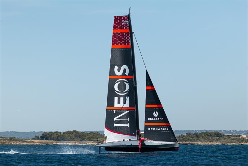 T6 - LEQ12 - INEOS Britannia - Day 37 - April 19, 2023 - Mallorca - photo © Ugo Fonolla / America's Cup