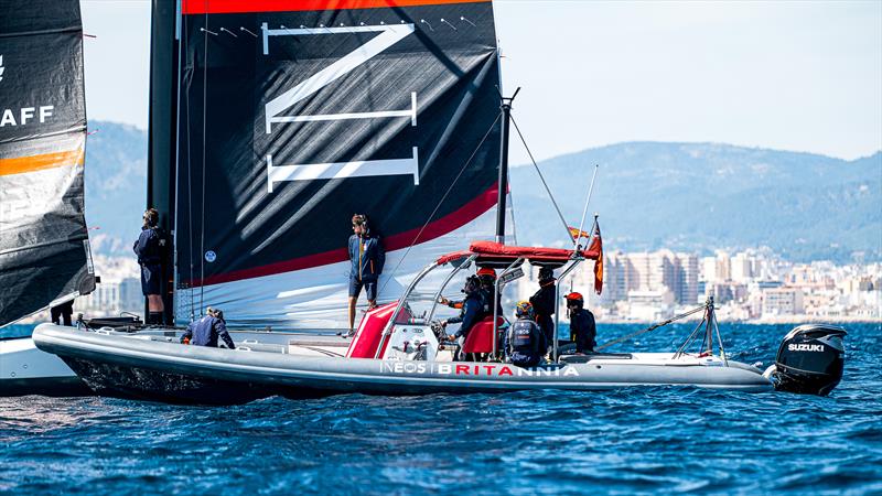 T6 - LEQ12 - INEOS Britannia - Day 37 - April 19, 2023 - Mallorca - photo © Ugo Fonolla / America's Cup