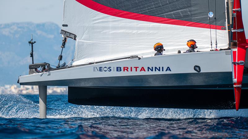 T6 - LEQ12 - INEOS Britannia - Day 38 - April 20, 2023 - Mallorca - photo © Ugo Fonolla / America's Cup