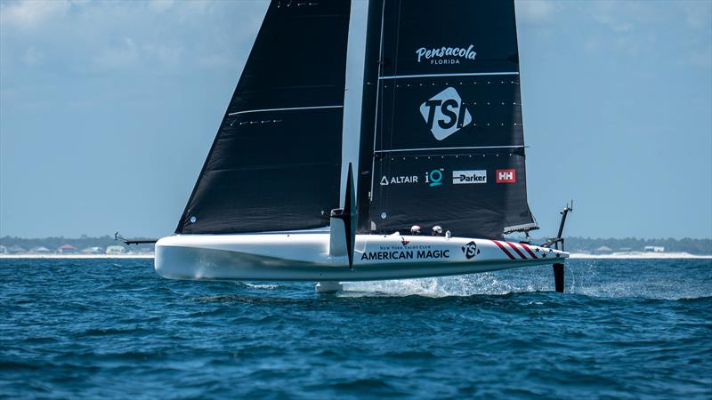 American Magic - AC40 - Day 24 - April 20, 2023 - Pensacola Bay - photo © Paul Todd/America's Cup