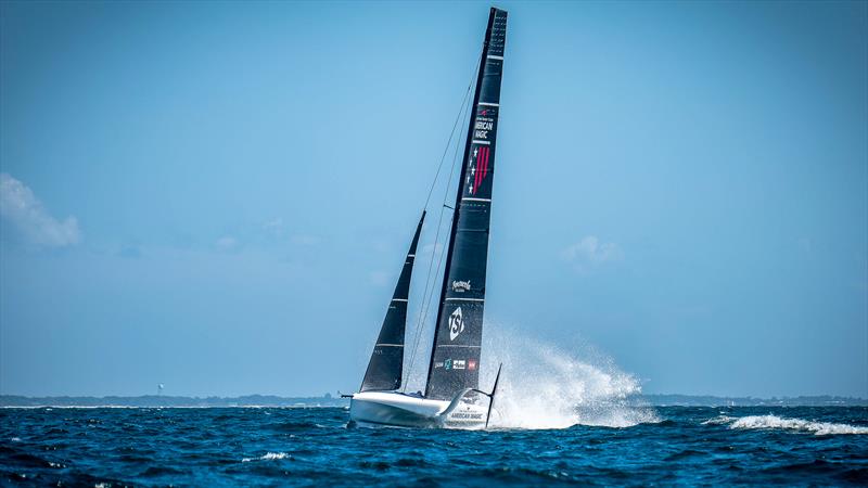 American Magic - AC40 - Day 24 - April 20, 2023 - Pensacola Bay - photo © Paul Todd/America's Cup