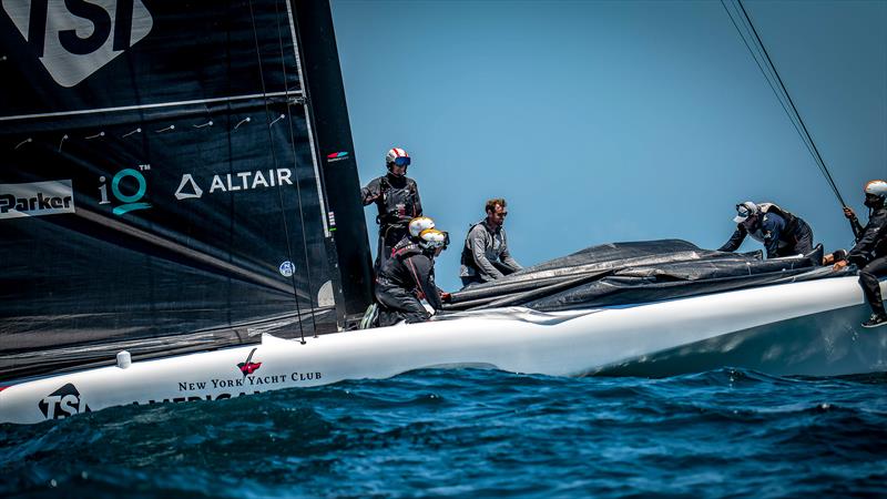 American Magic - AC40 - Day 24 - April 20, 2023 - Pensacola Bay - photo © Paul Todd/America's Cup