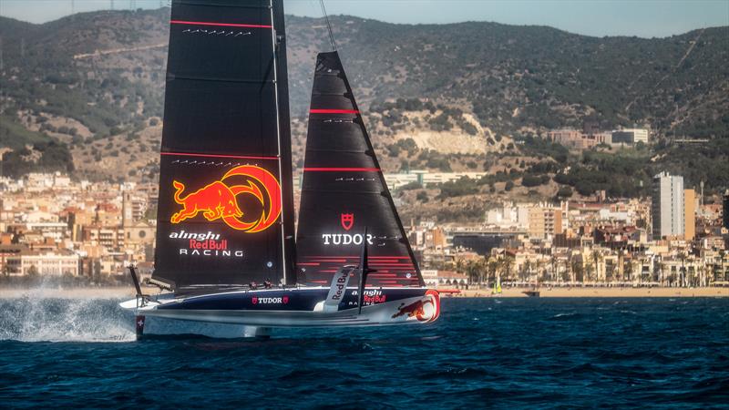 AC40 OD - Alinghi Red Bull Racing - April 20, 2023 - Barcelona - Day 21 - photo © Alex Carabi / America's Cup