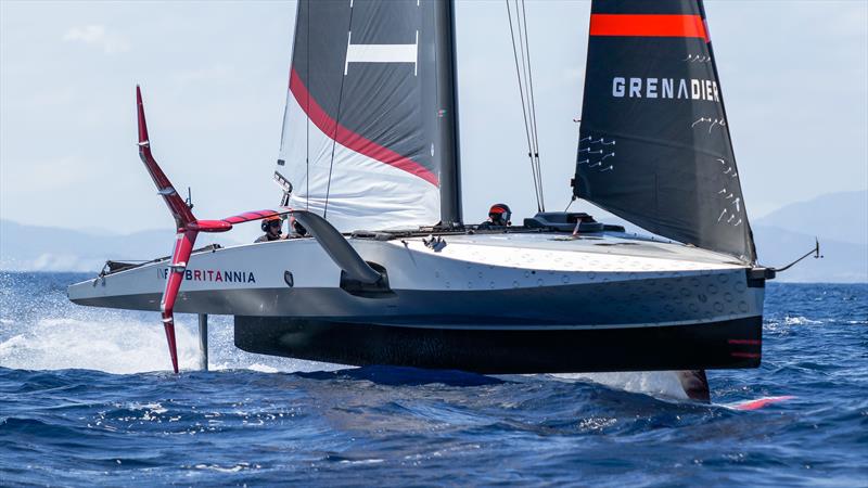 T6 - LEQ12 - INEOS Britannia - Day 39 - April 21, 2023 - Mallorca photo copyright Ugo Fonolla / America's Cup taken at Royal Yacht Squadron and featuring the AC40 class