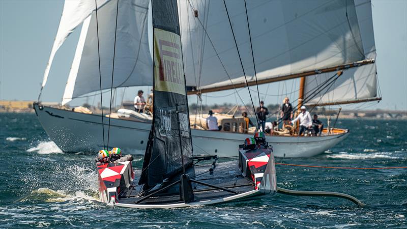 Luna Rossa Prada Pirelli -  LEQ12 - Day 53 - April 24, 2023 - Cagliari - photo © Ivo Rovira / America's Cup