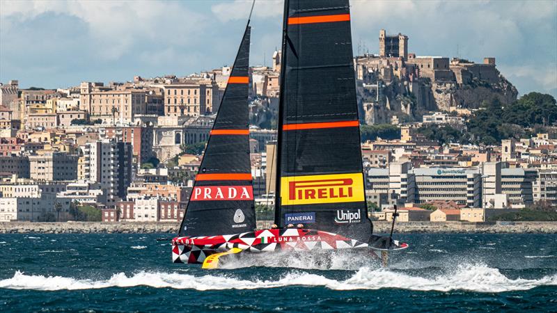 Luna Rossa Prada Pirelli -  LEQ12 - Day 53 - April 24, 2023 - Cagliari - photo © Ivo Rovira / America's Cup