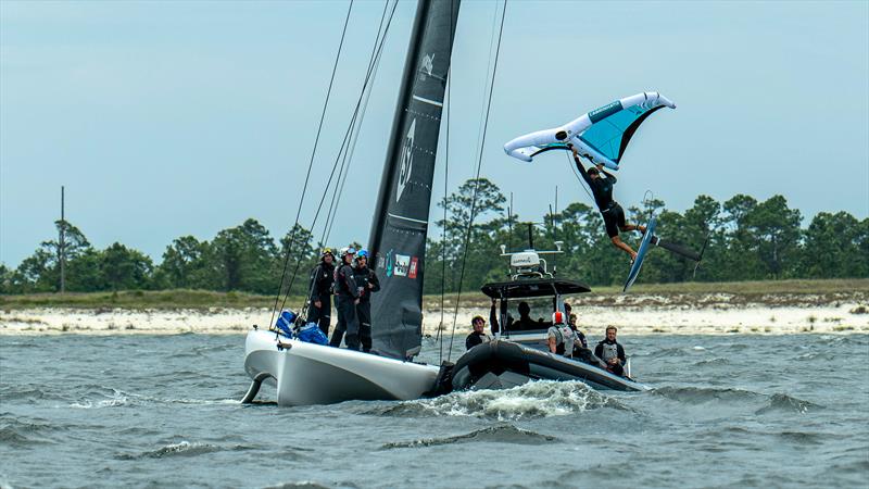 American Magic - AC40 - Day 25 -  April 24, 2023 - Pensacola Bay - photo © Paul Todd/America's Cup