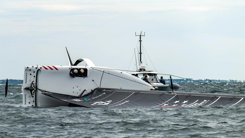 American Magic - AC40 - Day 25 -  April 24, 2023 - Pensacola Bay - photo © Paul Todd/America's Cup