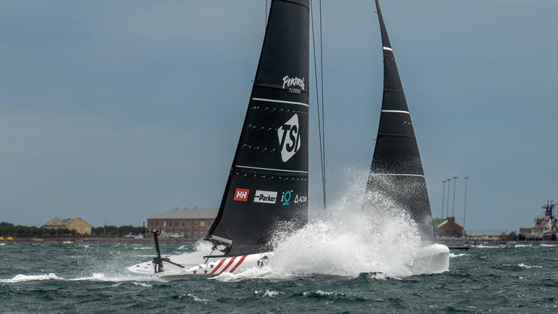 American Magic - AC40 - Day 25 -  April 24, 2023 - Pensacola Bay photo copyright Paul Todd/America's Cup taken at New York Yacht Club and featuring the AC40 class