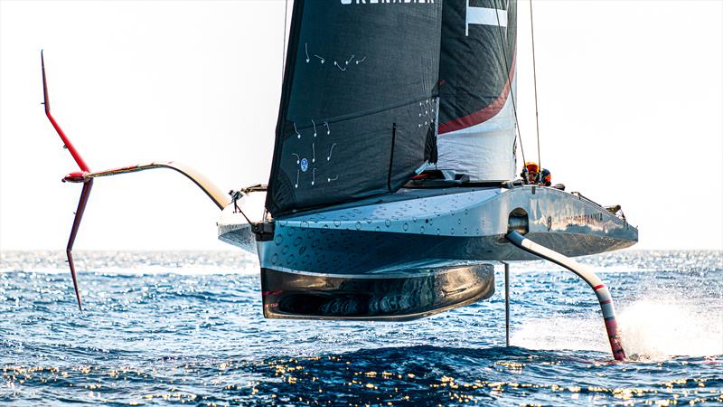 INEOS Britannia Team - Day 42 - T6 (LEQ12) - April 27, 2023 photo copyright Ugo Fonolla / America's Cup taken at Royal Yacht Squadron and featuring the AC40 class