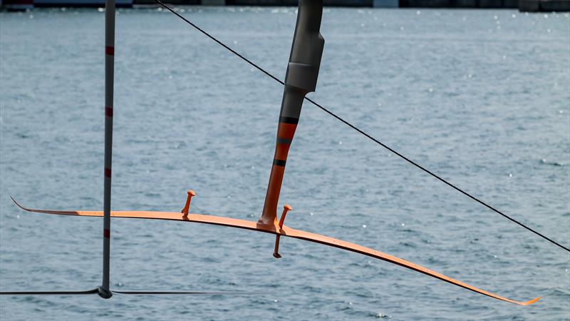 New wingfoil - INEOS Britannia Team - Day 47 - T6 (LEQ12) - May 12, 2023 - photo © Ugo Fonolla / America's Cup