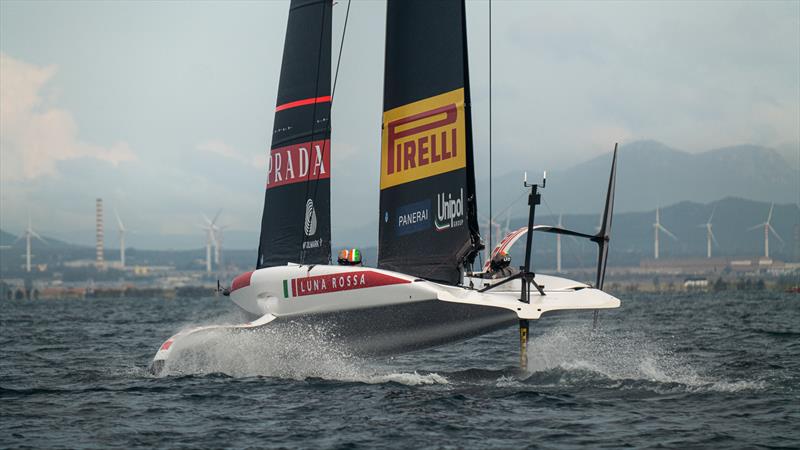 Luna Rossa Prada Pirelli -  AC40 - Day 5 - May 15, 2023 - Cagliari - photo © Ivo Rovira / America's Cup