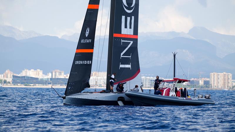 INEOS Britannia Team - Day 48 - T6 (LEQ12) - May 15, 2023 photo copyright Ugo Fonolla / America's Cup taken at Royal Yacht Squadron and featuring the AC40 class