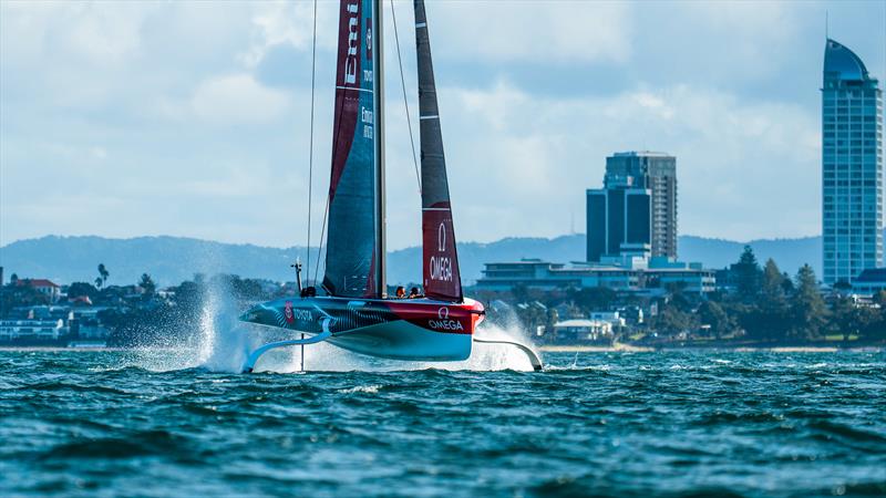 Emirates Team New Zealand - AC40 - Day 5, May 16, 2023 - photo © Adam Mustill/America's Cup