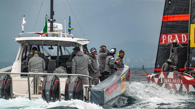 Luna Rossa Prada Pirelli -  LEQ12 - Day 59 - May 19, 2023 - Cagliari photo copyright Ivo Rovira / America's Cup taken at Circolo della Vela Sicilia and featuring the AC40 class