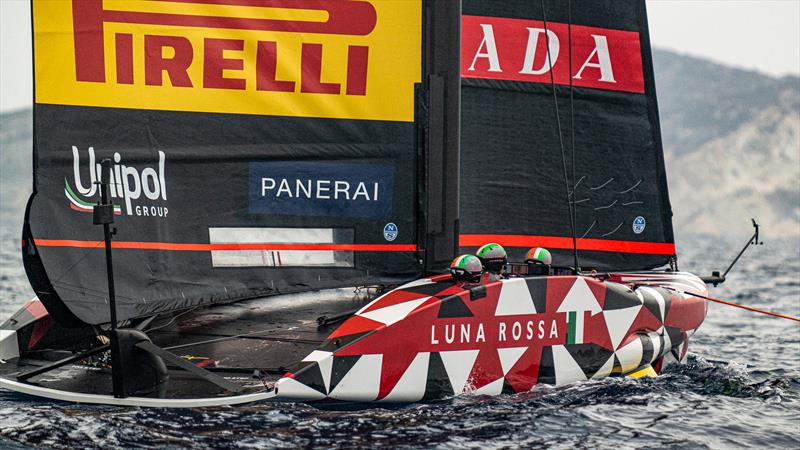 Luna Rossa Prada Pirelli -  LEQ12 - Day 59 - May 19, 2023 - Cagliari photo copyright Ivo Rovira / America's Cup taken at Circolo della Vela Sicilia and featuring the AC40 class