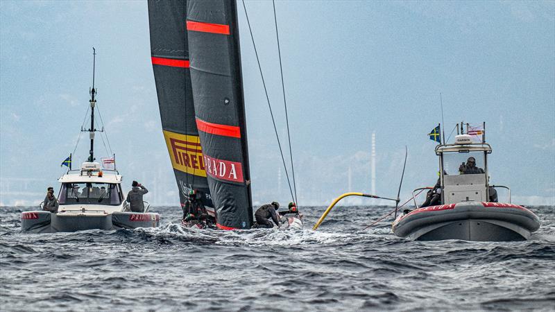 Luna Rossa Prada Pirelli -  LEQ12 - Day 59 - May 19, 2023 - Cagliari photo copyright Ivo Rovira / America's Cup taken at Circolo della Vela Sicilia and featuring the AC40 class