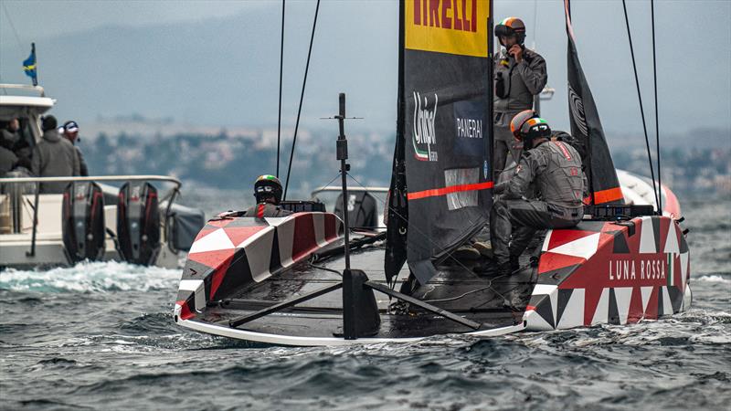 Luna Rossa Prada Pirelli -  LEQ12 - Day 59 - May 19, 2023 - Cagliari photo copyright Ivo Rovira / America's Cup taken at Circolo della Vela Sicilia and featuring the AC40 class