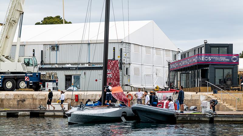 INEOS Britannia Team - Day 46 - T6 (LEQ12) - May 11, 2023 photo copyright Ugo Fonolla / America's Cup taken at Royal Yacht Squadron and featuring the AC40 class