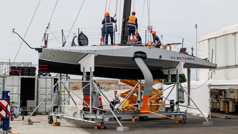 INEOS Britannia Team - Day 51 - T6 (LEQ12) - May 22, 2023 photo copyright Ugo Fonolla / America's Cup taken at Royal Yacht Squadron and featuring the AC40 class