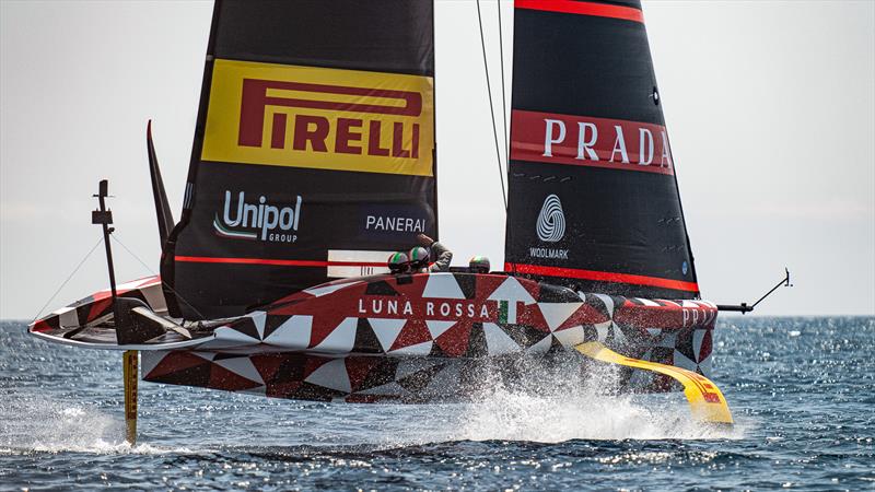 Luna Rossa Prada Pirelli -  LEQ12 - Day 61 - May 23, 2023 - Cagliari photo copyright Ivo Rovira / America's Cup taken at Circolo della Vela Sicilia and featuring the AC40 class