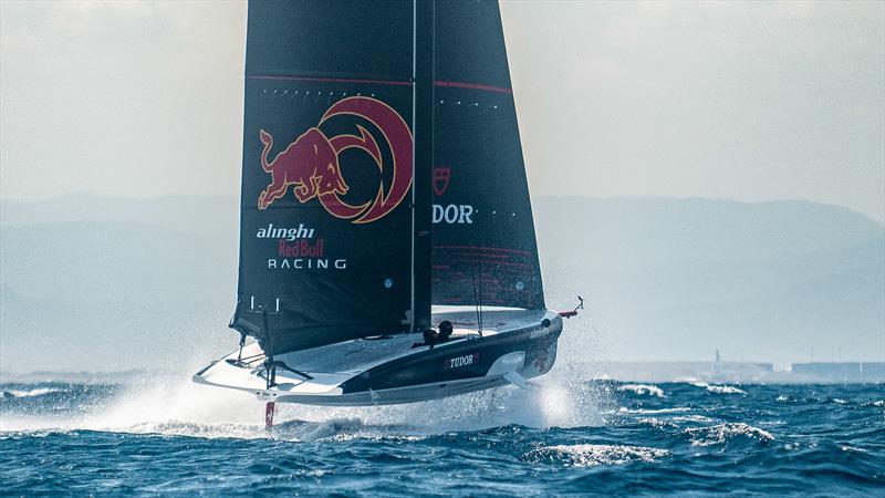 Alinghi Red Bull Racing -  AC40-LEQ12 - Day 27 - May 18, 2023 - Barcelona - photo © Alex Carabi / America's Cup