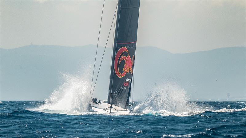 Alinghi Red Bull Racing -  AC40-LEQ12 - Day 27 - May 18, 2023 - Barcelona - photo © Alex Carabi / America's Cup