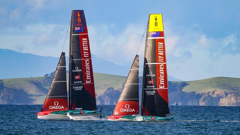 Cup Spy – May 25-26: Kiwis start Match Racing training off Takapuna