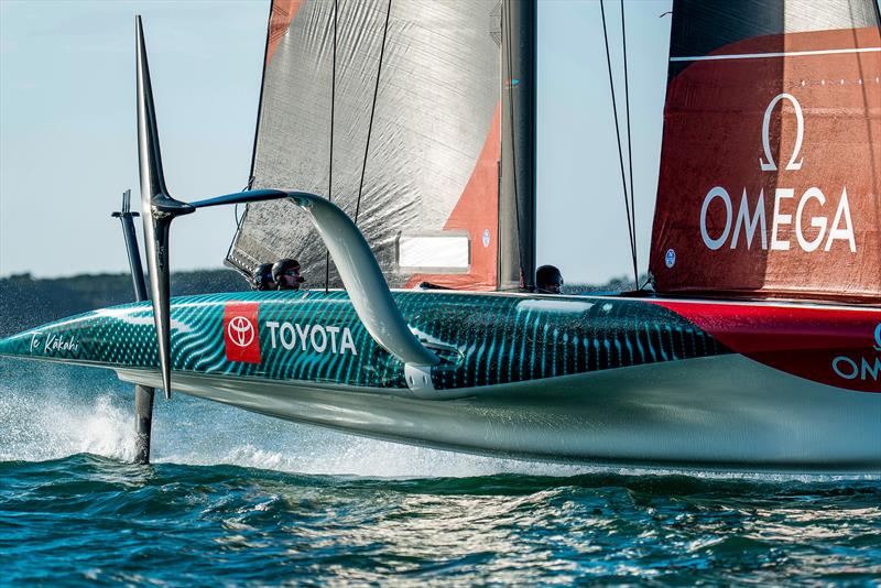 Emirates Team New Zealand - AC40 - Day 6, May 24, 2023 - photo © Adam Mustill / America's Cup