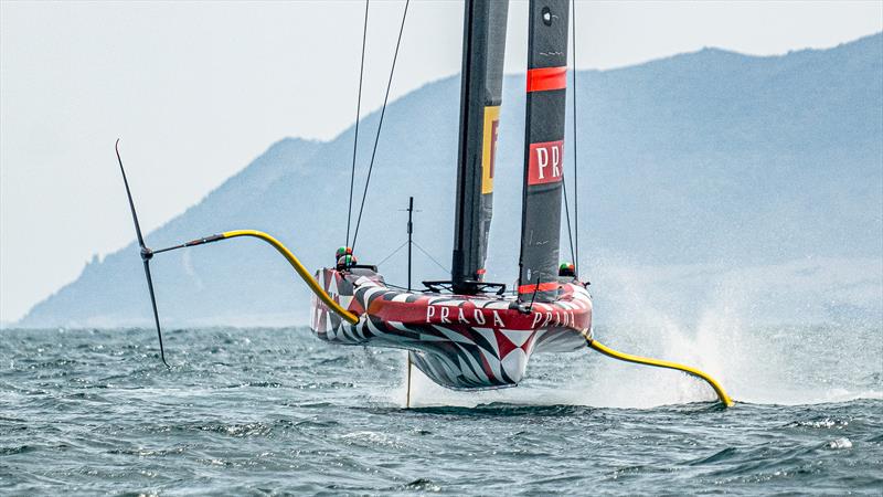 Luna Rossa Prada Pirelli -  LEQ12 - Day 62 - May 24, 2023 - Cagliari photo copyright Ivo Rovira / America's Cup taken at Circolo della Vela Sicilia and featuring the AC40 class