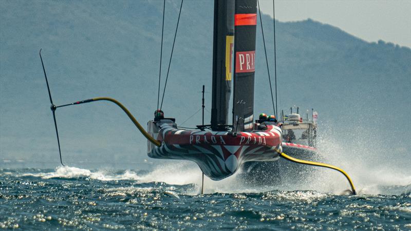 Luna Rossa Prada Pirelli -  LEQ12 - Day 63 - May 26, 2023 - Cagliari photo copyright Ivo Rovira / America's Cup taken at Circolo della Vela Sicilia and featuring the AC40 class