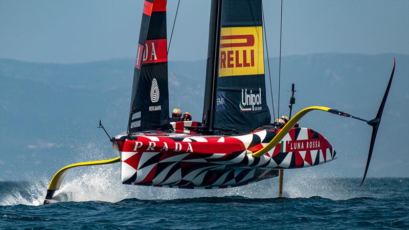 Luna Rossa Prada Pirelli -  LEQ12 - Day 63 - May 26, 2023 - Cagliari photo copyright Ivo Rovira / America's Cup taken at Circolo della Vela Sicilia and featuring the AC40 class