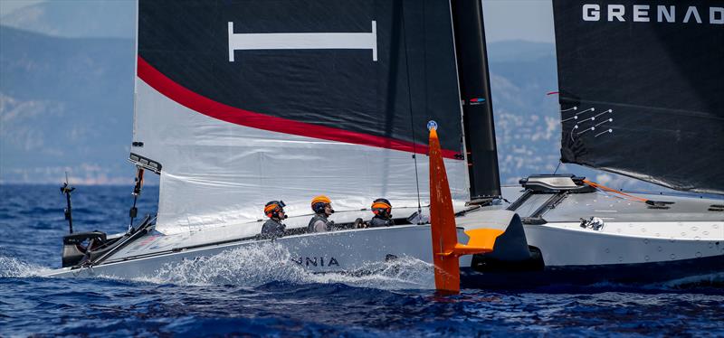 INEOS Britannia Team - Day 53 - T6 (LEQ12) - May 26, 2023 photo copyright Ugo Fonolla / America's Cup taken at Royal Yacht Squadron and featuring the AC40 class