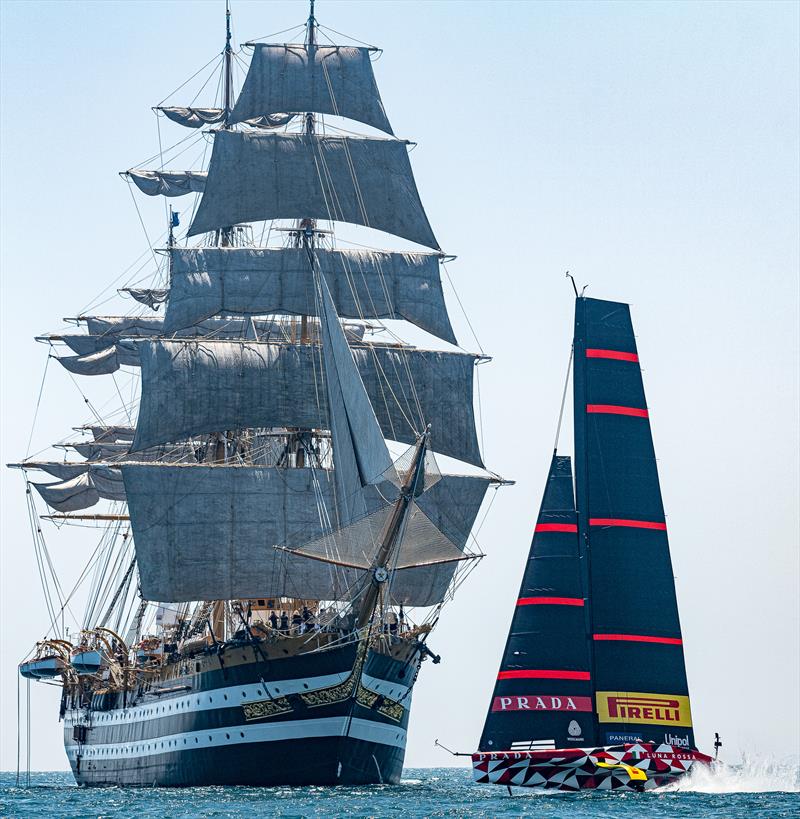 Amerigo Vespecci  and Luna Rossa Prada Pirelli -  LEQ12 - Day 64 - May 27, 2023 - Cagliari - photo © Ivo Rovira / America's Cup