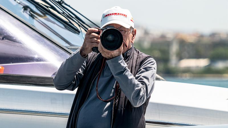 The Master Shooter - Carlo Borlenghi - Luna Rossa Prada Pirelli -  LEQ12 - Day 64 - May 27, 2023 - Cagliari photo copyright Ivo Rovira / America's Cup taken at Circolo della Vela Sicilia and featuring the AC40 class