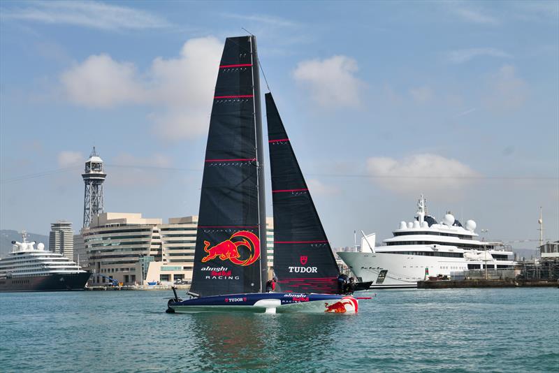 Alinghi Red Bull Racing - LEQ12 - Day 28, May 29, 2023 photo copyright Alex Carabi / America's Cup taken at Yacht Club de Genève and featuring the AC40 class