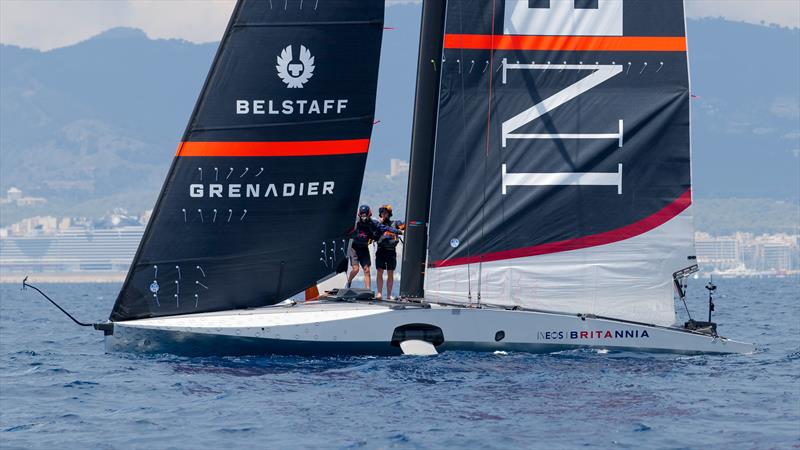 INEOS Britannia Team - Day 56 - T6 (LEQ12) - June 2, 2023 photo copyright Ugo Fonolla / America's Cup taken at Royal Yacht Squadron and featuring the AC40 class