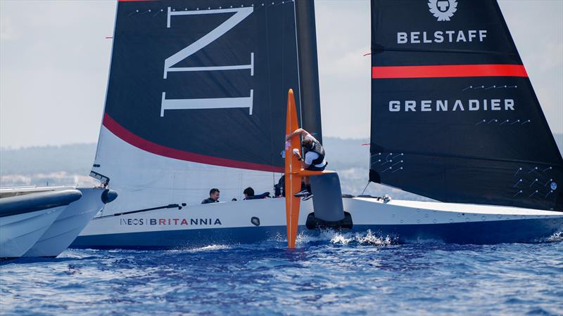 INEOS Britannia Team - Day 56 - T6 (LEQ12) - June 2, 2023 photo copyright Ugo Fonolla / America's Cup taken at Royal Yacht Squadron and featuring the AC40 class