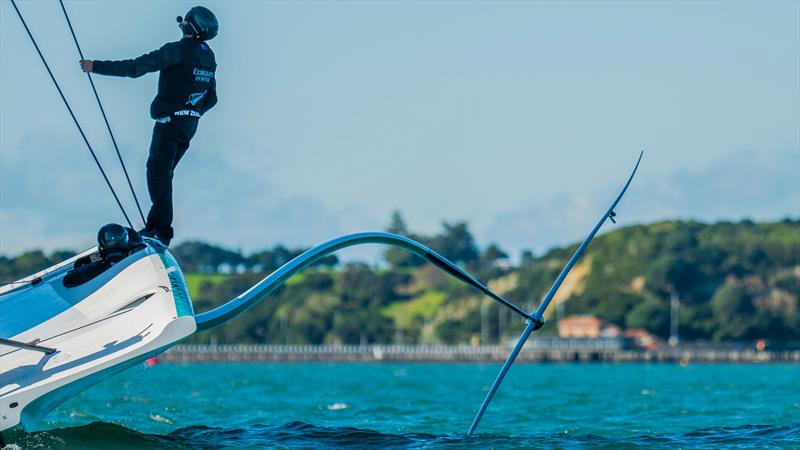 Emirates Team New Zealand - LEQ12 and AC40 - Day 31, June 7, 2023 - photo © Adam Mustill / America's Cup