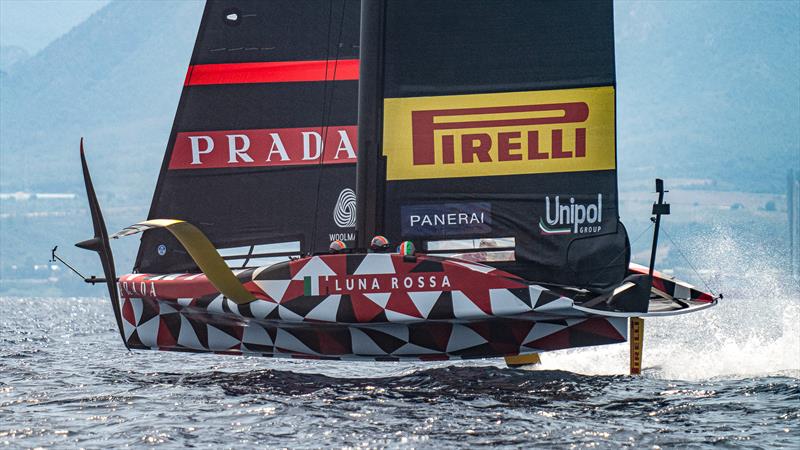 Luna Rossa Prada Pirelli -  LEQ12 - Day 65 - June 7, 2023 - Cagliari photo copyright Ivo Rovira / America's Cup taken at Circolo della Vela Sicilia and featuring the AC40 class