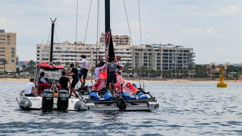 INEOS Britannia Team - Day 58 - T6 (LEQ12) - June 7, 2023 photo copyright Ugo Fonolla / America's Cup taken at Royal Yacht Squadron and featuring the AC40 class