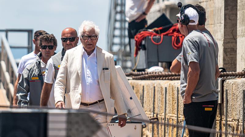 Mr Bertelli - Team Principal - Luna Rossa Prada Pirelli -  LEQ12 - Day 66 - June 8, 2023 - Cagliari photo copyright Ivo Rovira / America's Cup taken at Circolo della Vela Sicilia and featuring the AC40 class