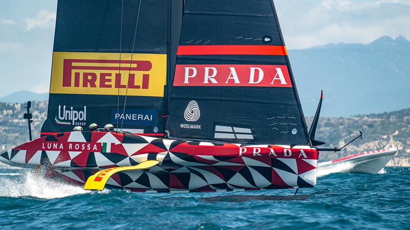 Luna Rossa Prada Pirelli -  LEQ12 - Day 66 - June 8, 2023 - Cagliari photo copyright Ivo Rovira / America's Cup taken at Circolo della Vela Sicilia and featuring the AC40 class