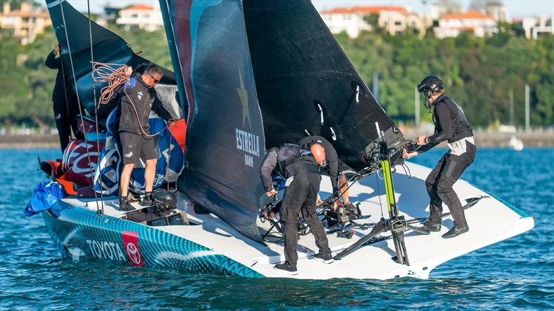 Emirates Team New Zealand - LEQ12 - Day 33, June 9, 2023 - photo © Adam Mustill / America's Cup