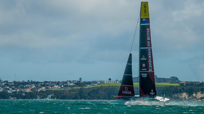 Emirates Team New Zealand - LEQ12 - Day 34, June 12, 2023 - photo © Adam Mustill / America's Cup