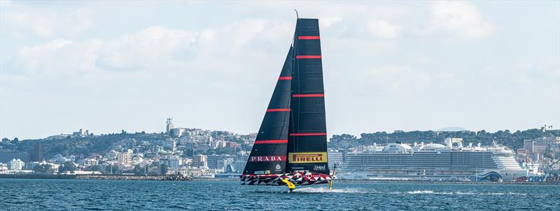 Luna Rossa Prada Pirelli -  LEQ12 - Day 68 - June 12, 2023 - Cagliari photo copyright Ivo Rovira / America's Cup taken at Circolo della Vela Sicilia and featuring the AC40 class