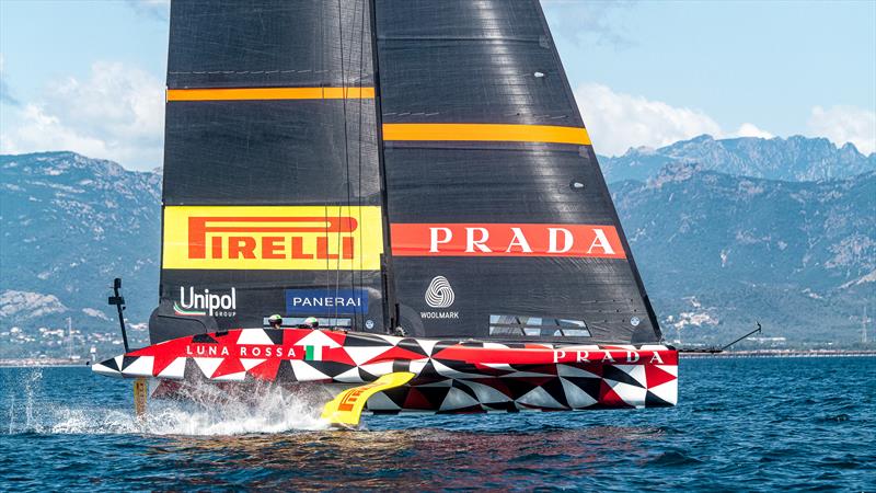 Luna Rossa Prada Pirelli -  LEQ12 - Day 68 - June 12, 2023 - Cagliari photo copyright Ivo Rovira / America's Cup taken at Circolo della Vela Sicilia and featuring the AC40 class