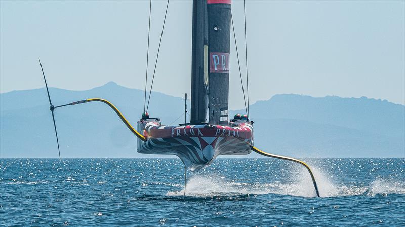 Luna Rossa Prada Pirelli -  LEQ12 - Day 68 - June 12, 2023 - Cagliari photo copyright Ivo Rovira / America's Cup taken at Circolo della Vela Sicilia and featuring the AC40 class